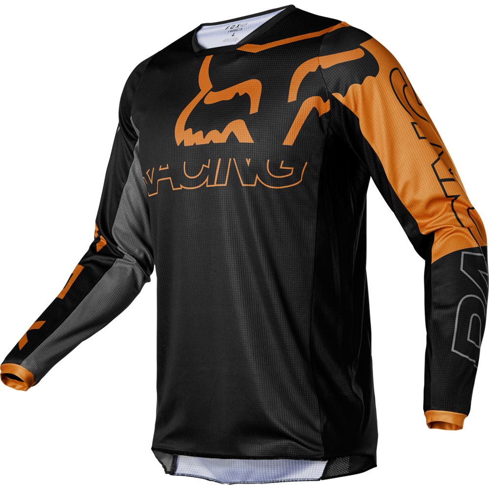 Polera Moto 180 Skew Negro Fox polera moto fox motocross