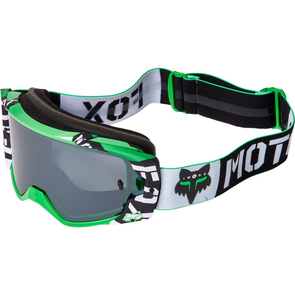 Antiparra Moto Vue Nobyl Blanco/Verde Fox