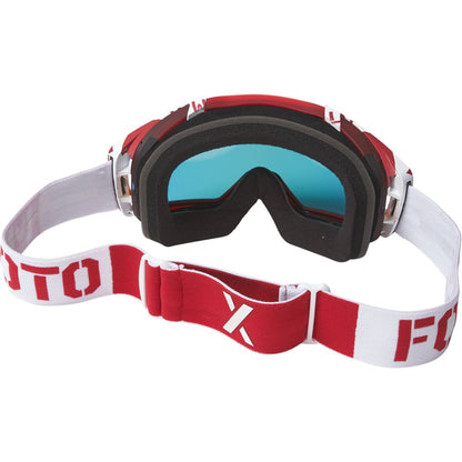 Antiparra Moto Vue Nobyl Blanco/Rojo Fox