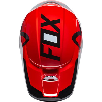 Casco Moto V1 Lux Rojo Fox | Casco Moto Fox casco fox racing motocross mtb