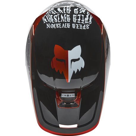 Casco Moto V1 Peril Naranjo/Negro Fox | Casco Moto Fox casco fox racing motocross mtb