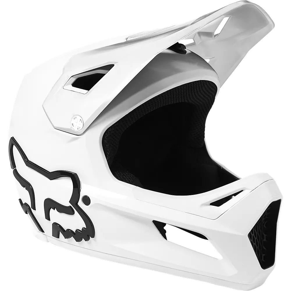 Casco Bicicleta Niño Rampage Blanco Fox | Casco MTB Fox casco fox racing motocross mtb