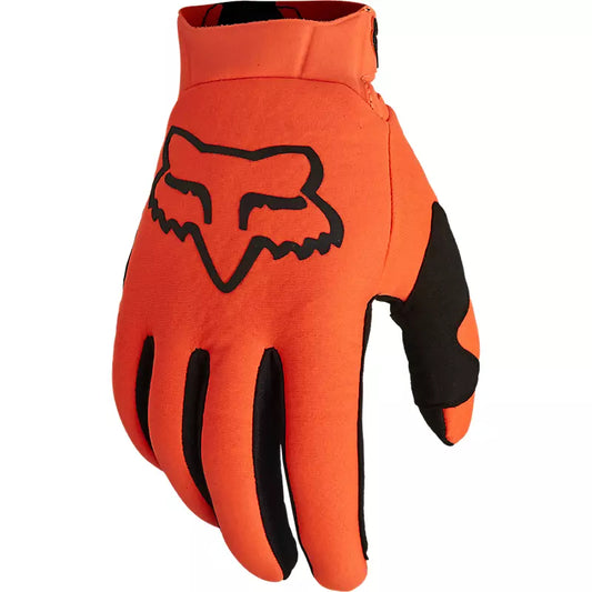 Guantes Moto Legion Thermo CE Naranjo Fox