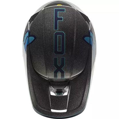 Casco Moto V1 CNTRO Gris Fox | Casco Moto Fox casco fox racing motocross mtb