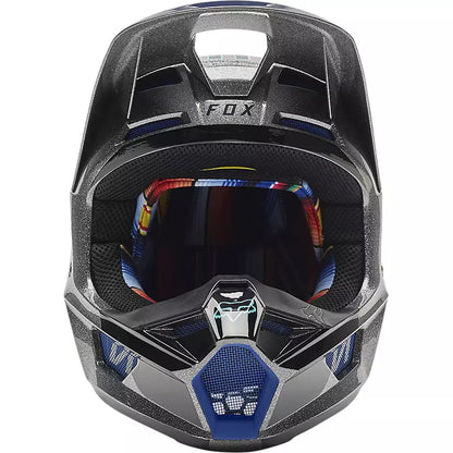 Casco Moto V1 CNTRO Gris Fox | Casco Moto Fox casco fox racing motocross mtb