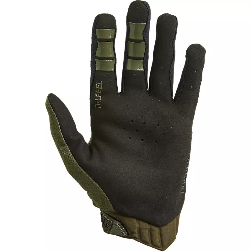 Guantes Moto Bomber LTCE Verde Fox - imagen 2