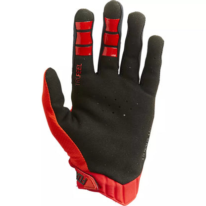 Guantes Moto Bomber LTCE Rojo Fox - imagen 2