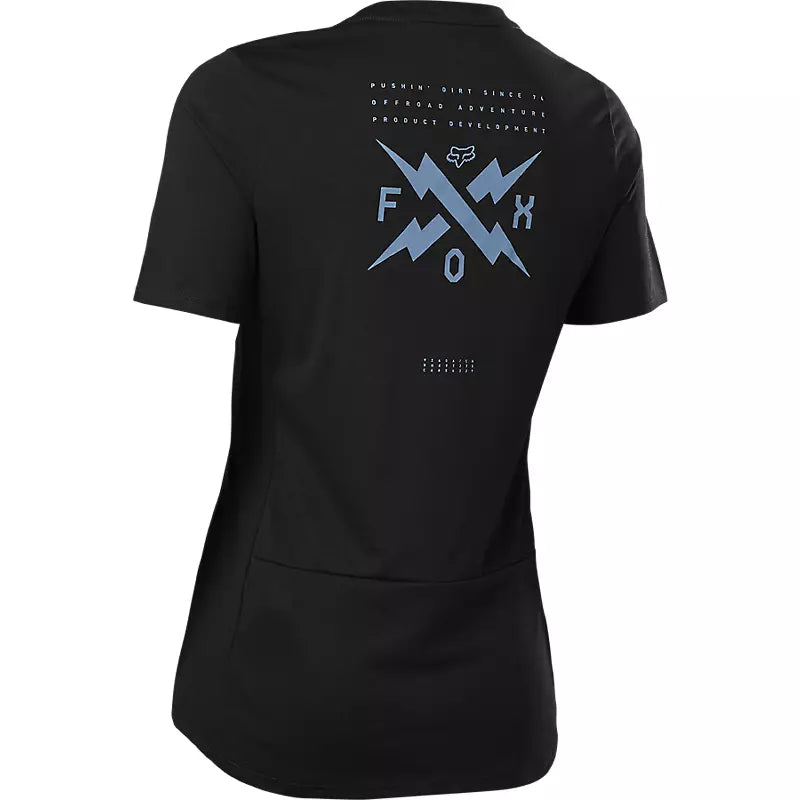 Polera Bicicleta Mujer Ranger Calibrated Drirelease® Negro Fox