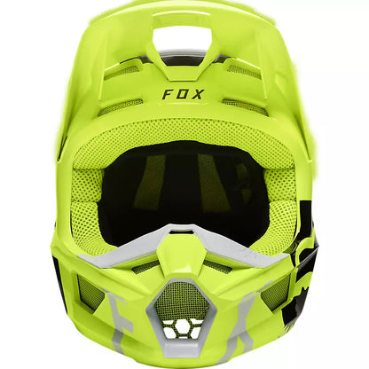 Casco Moto Niño V1 Skew Amarillo Fox | Casco Moto Fox casco fox racing motocross mtb