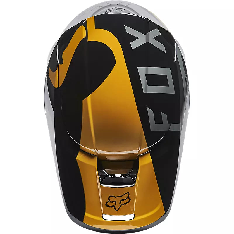 Casco Moto Niño V1 Skew Negro Fox | Casco Moto Fox casco fox racing motocross mtb