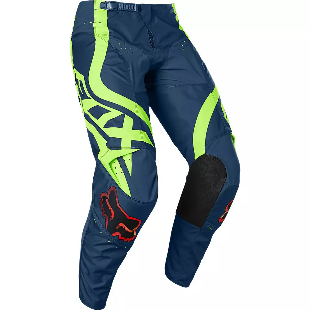 Pantalon Fox Moto Niño 180 Venz para Moto Azul