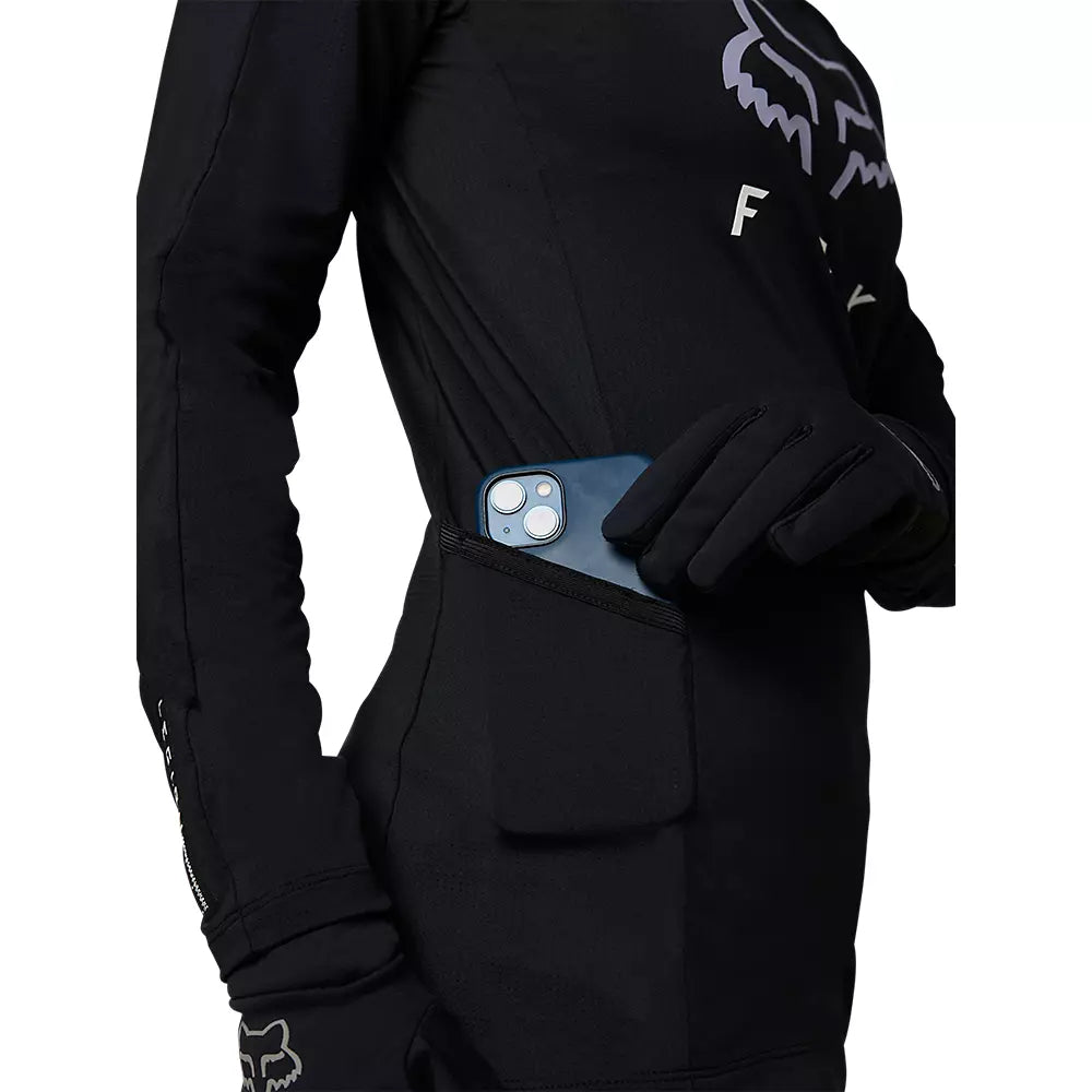 Polera Moto Mujer Ranger Drive Negro Fox polera moto fox motocross