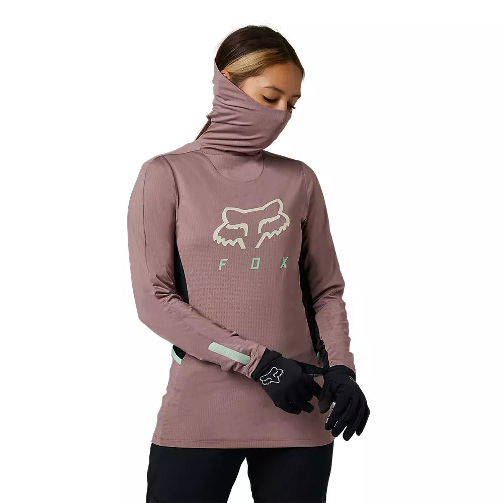 Polera Moto Mujer Ranger Drive Morado Fox polera moto fox motocross