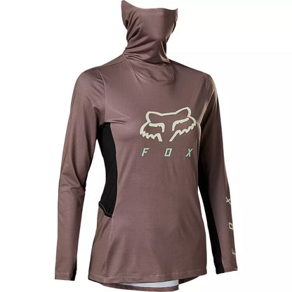 Polera Moto Mujer Ranger Drive Morado Fox polera moto fox motocross