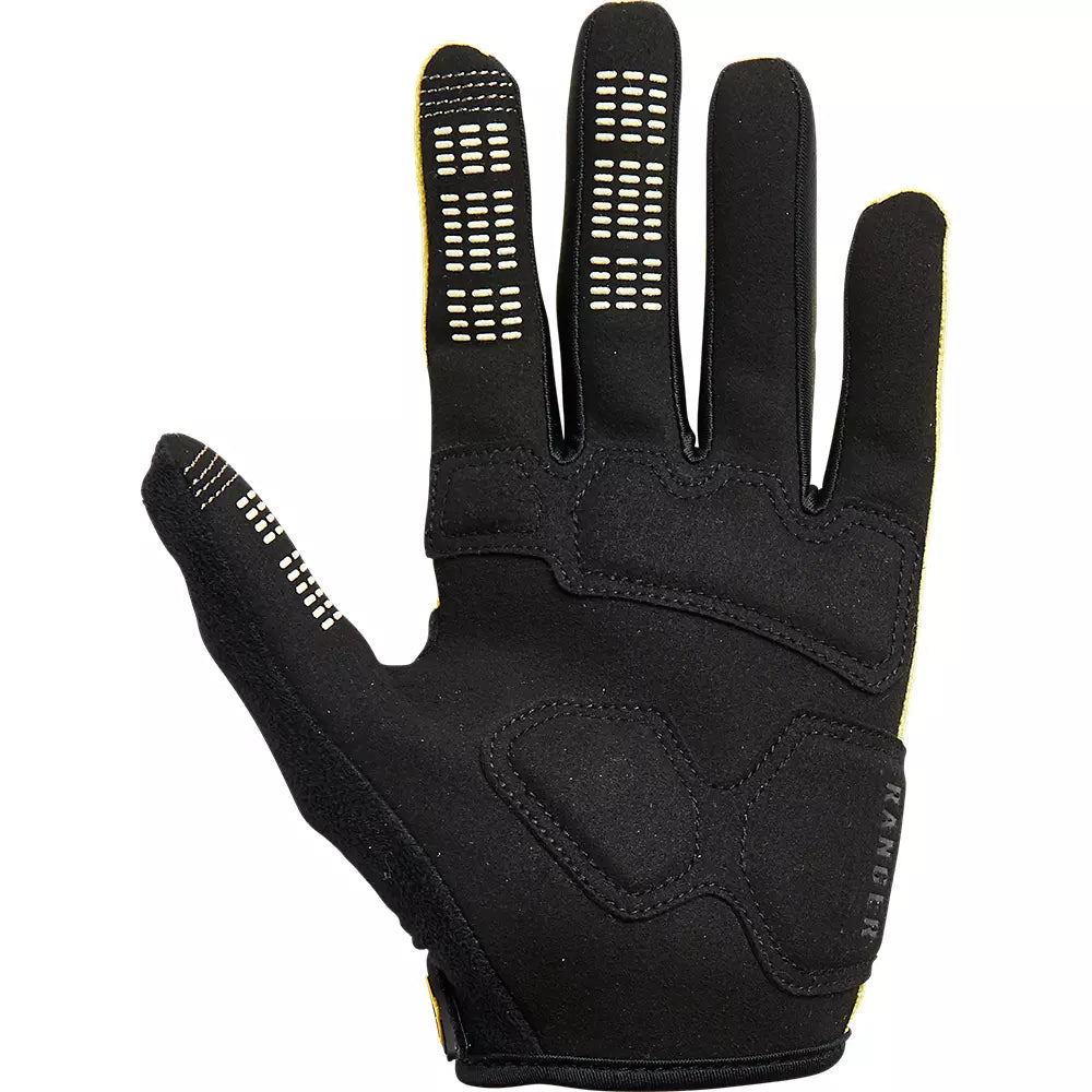 Guantes Bicicleta Mujer Ranger Gel Amarillo Fox - imagen 2