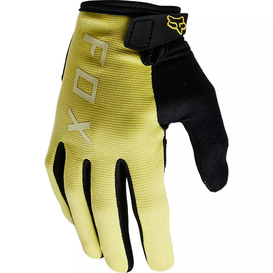 Guantes Bicicleta Mujer Ranger Gel Amarillo Fox