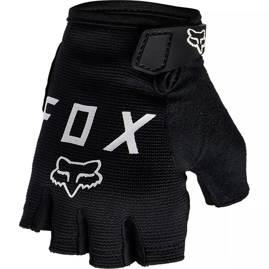 Guantes Bicicleta Mujer Half Finger Negro Fox