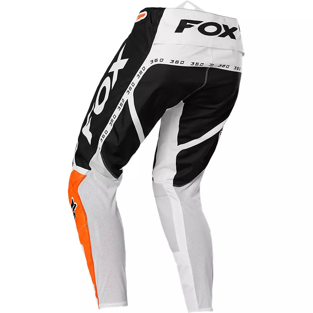 Pantalon Moto 360 DVIDE Negro/Naranjo Fox