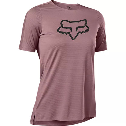 Polera Bicicleta Mujer Flexair Morado Fox polera bicicleta fox mtb