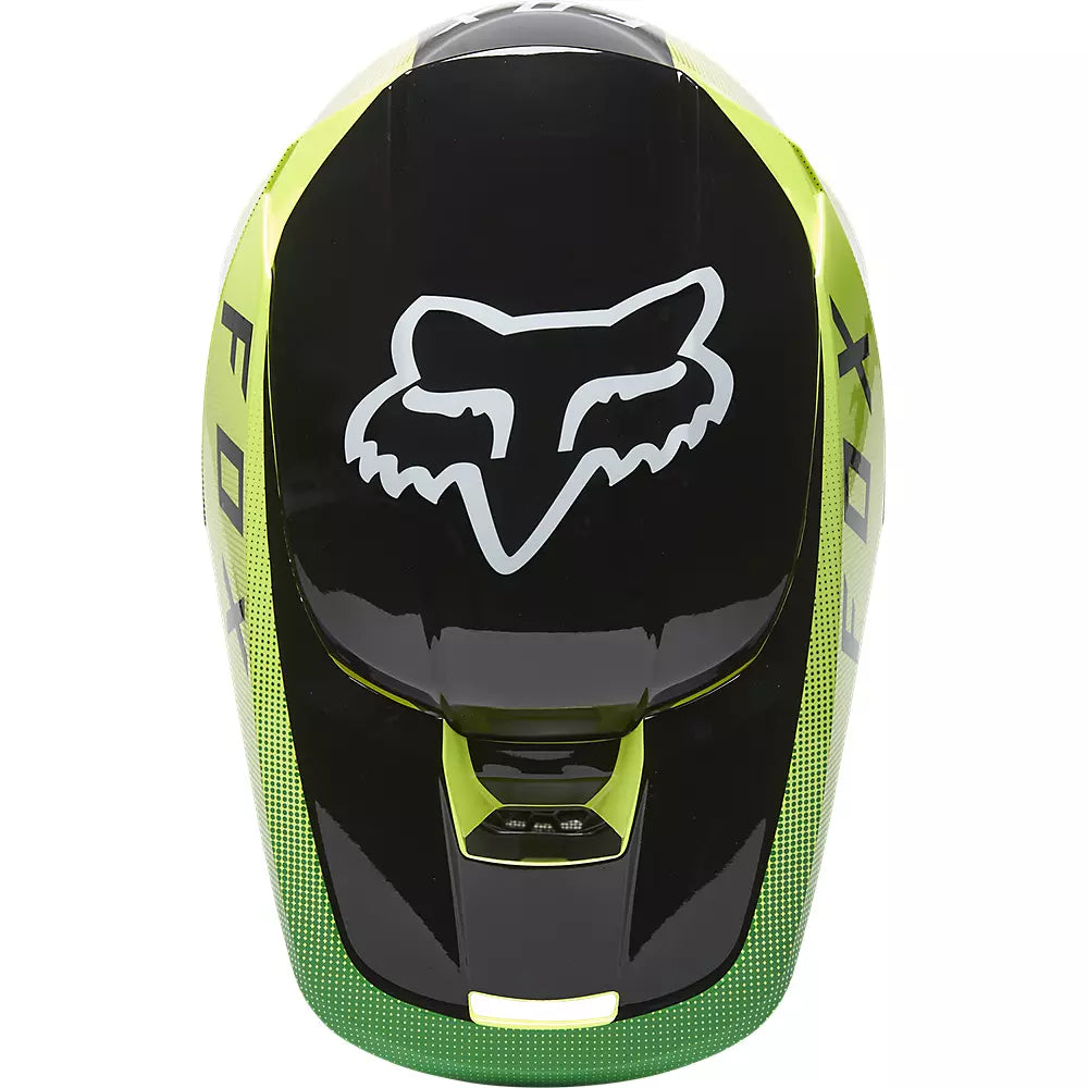 Casco Moto V1 Ridl Amarillo Fox | Casco Moto Fox casco fox racing motocross mtb