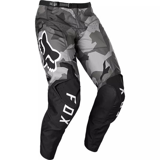 Pantalon Fox Moto Niño 180 BNKR Camo para Moto Negro