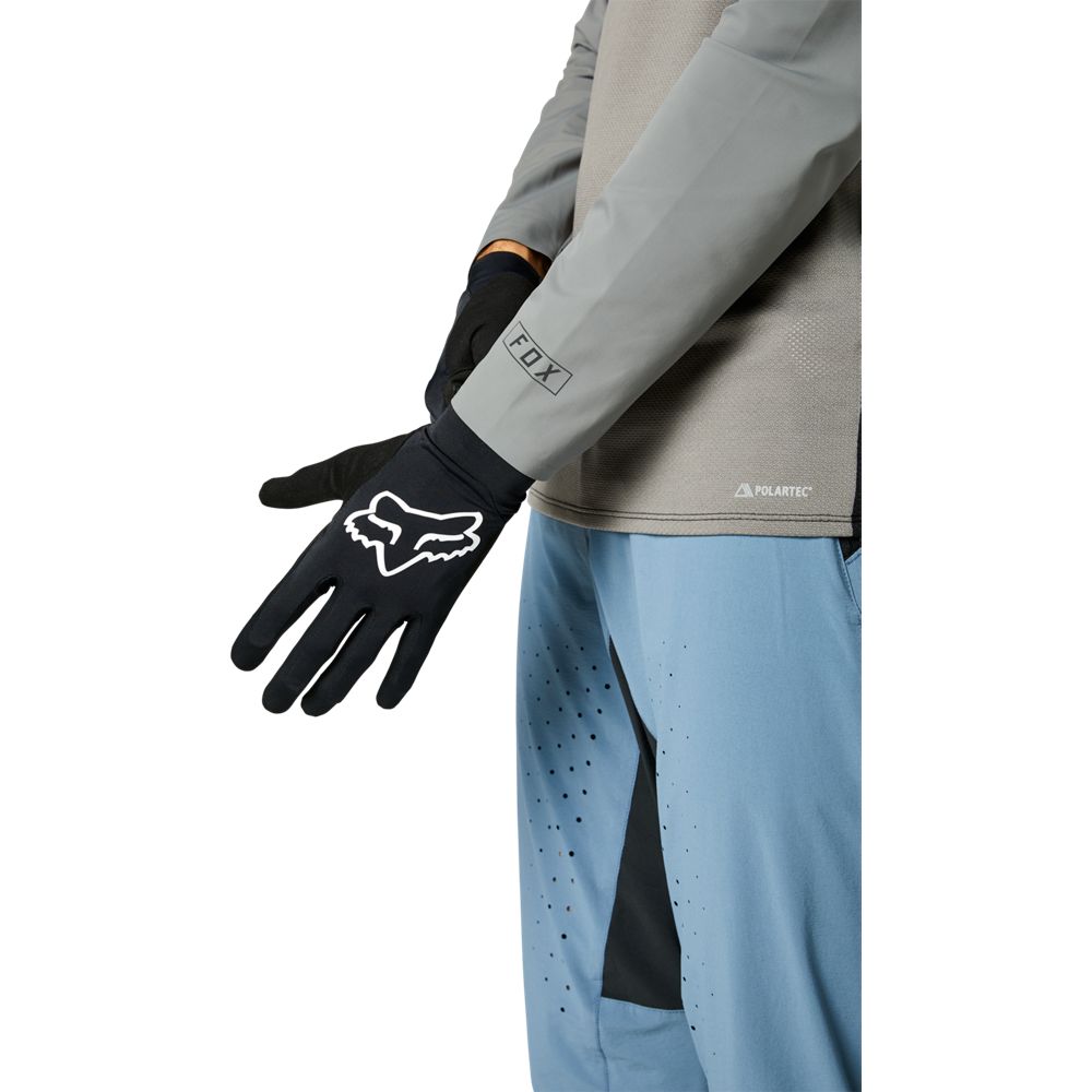 Guantes Bicicleta Flexair Negro Fox
