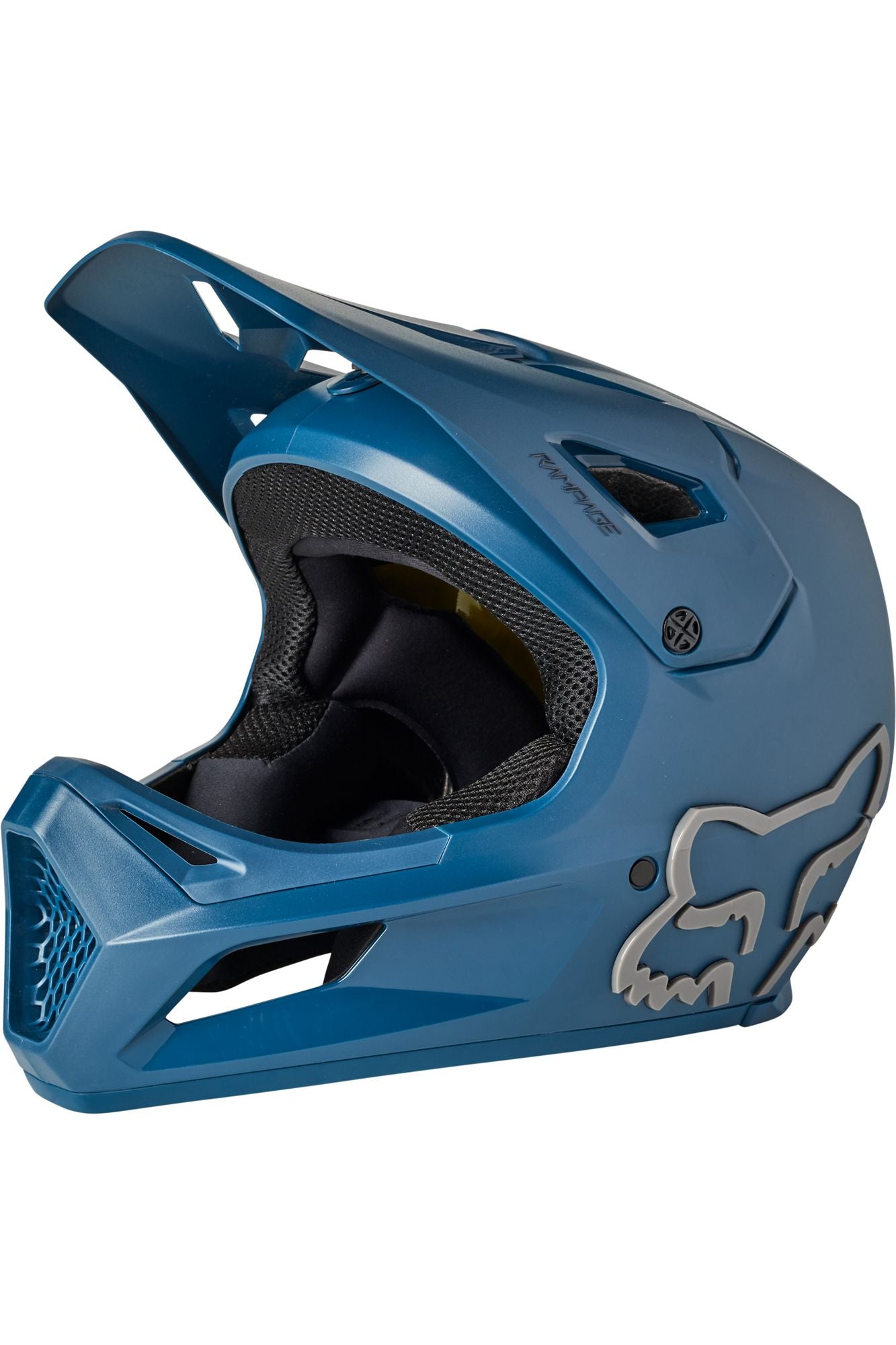 Casco Bicicleta Niño Rampage Azul Fox | Casco MTB Fox casco fox racing motocross mtb