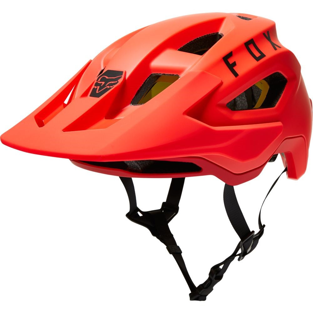 Casco Bicicleta Speedframe Mips Naranjo Fox