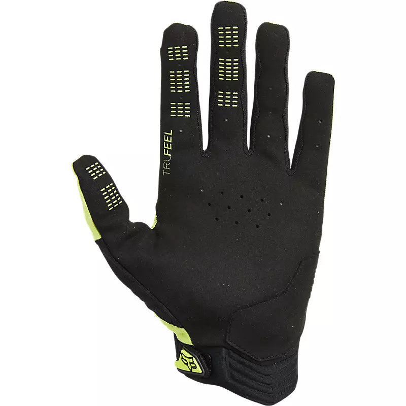 Guantes Bicicleta Niño Defend Amarillo Fox - imagen 2
