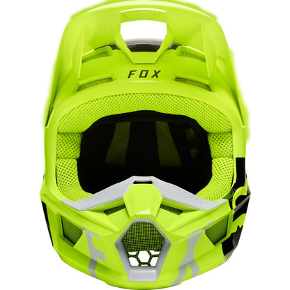 Casco Moto V1 Skew Amarillo Fox | Casco Moto Fox casco fox racing motocross mtb