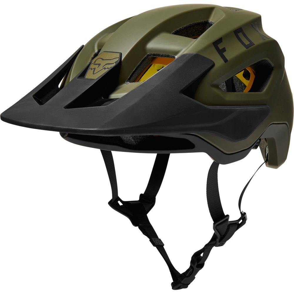 Casco Bicicleta Speedframe Mips CE Verde/Negro Fox | Casco MTB Fox casco fox racing motocross mtb