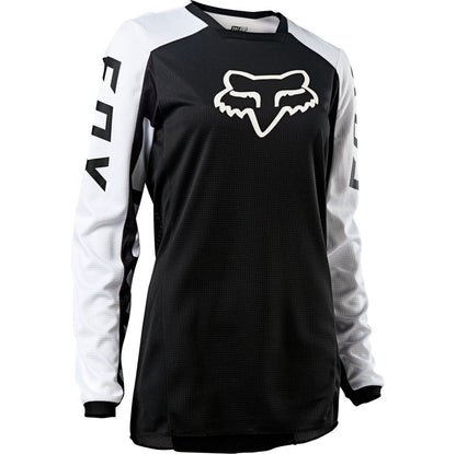 Polera Moto Mujer 180 DJET Negro Fox polera moto fox motocross