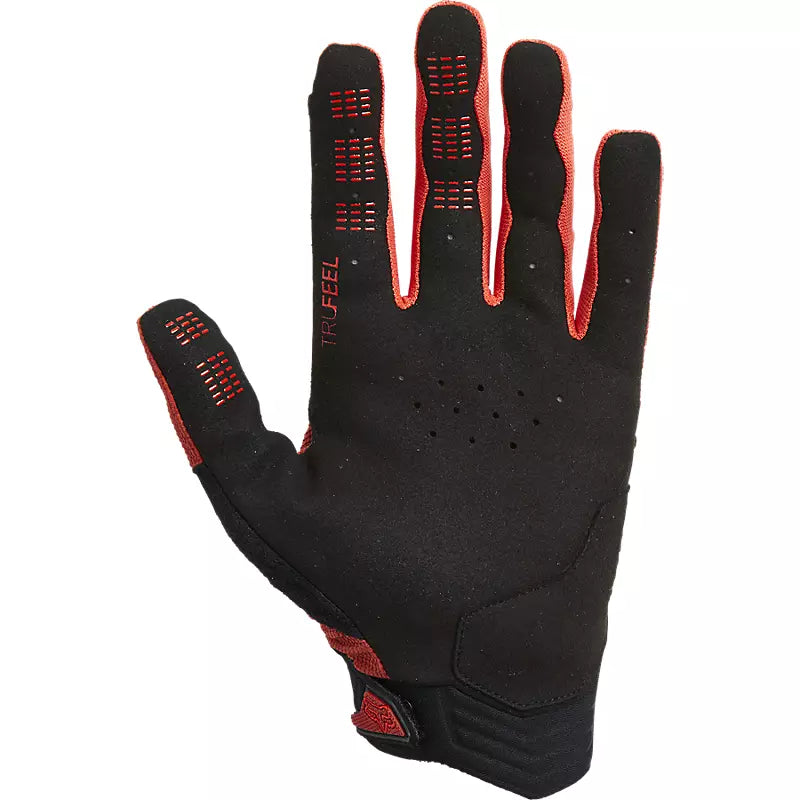 Guantes Bicicleta Niño Defend Rojo Fox - imagen 2