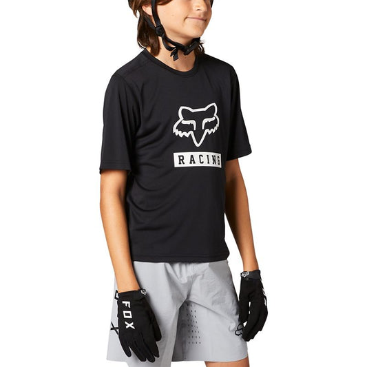 Polera Bicicleta Niño Ranger Negro Fox polera bicicleta fox mtb