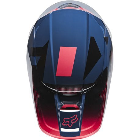 Casco Moto Niño V1 Dier Ece Azul/Rosado Fox | Casco Moto Fox casco fox racing motocross mtb