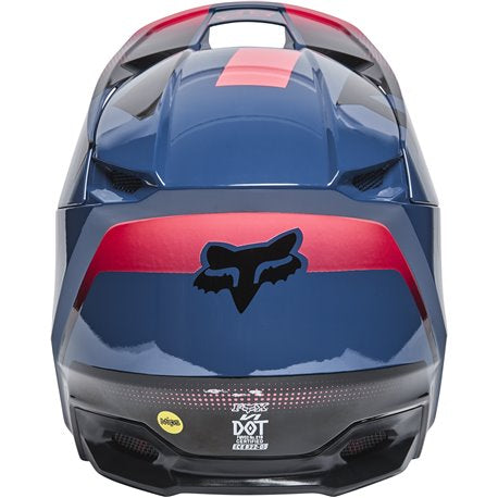 Casco Moto Niño V1 Dier Ece Azul/Rosado Fox | Casco Moto Fox casco fox racing motocross mtb