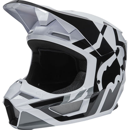 Casco Moto V1 Lux Blanco Fox | Casco Moto Fox casco fox racing motocross mtb
