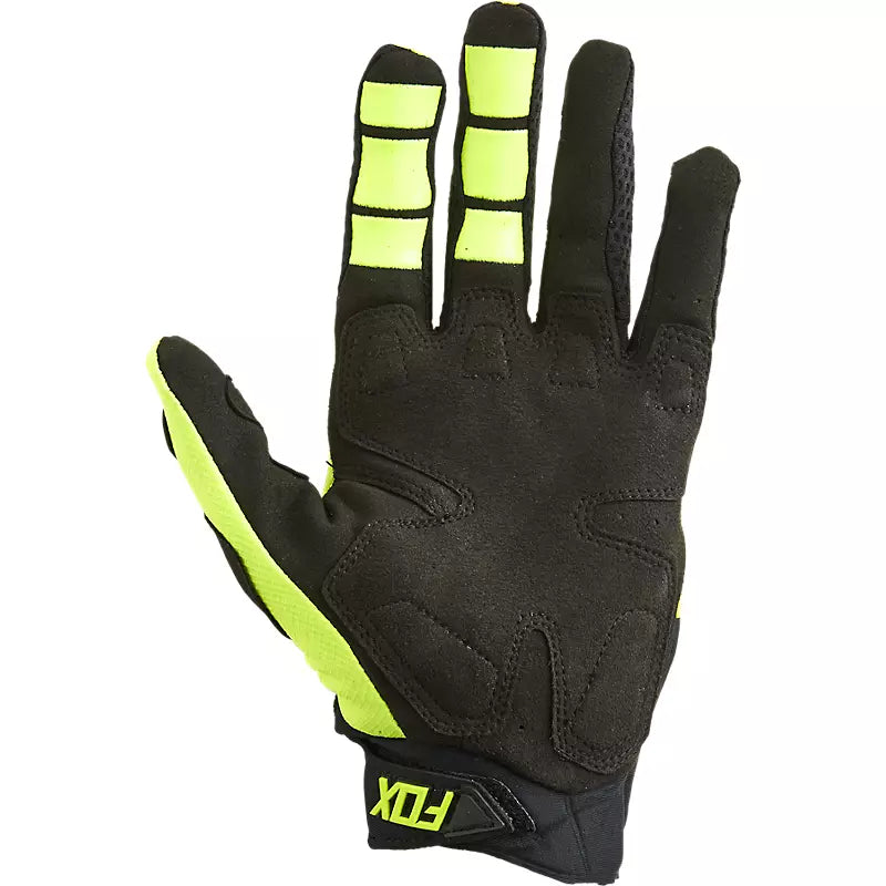 Guantes Moto Pawtector CE Amarillo Fox