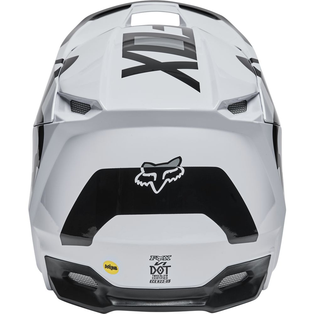 Casco Moto V1 Lux Blanco Fox | Casco Moto Fox casco fox racing motocross mtb
