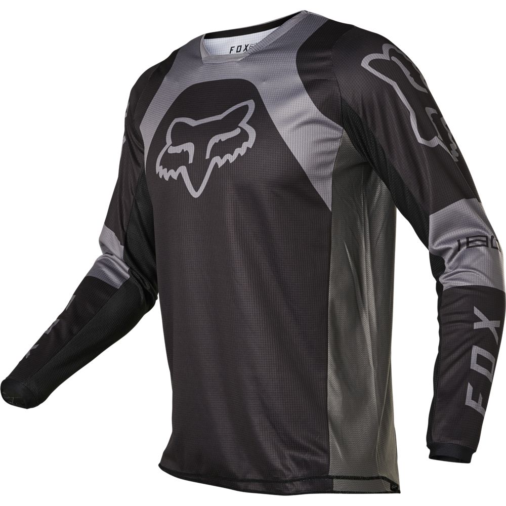 Polera Moto 180 Lux Negro/Gris Fox polera moto fox motocross