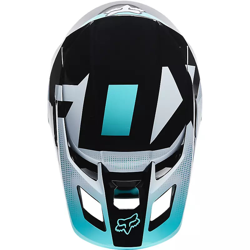 Casco Moto V2 Dier Celeste Fox | Casco Moto Fox casco fox racing motocross mtb