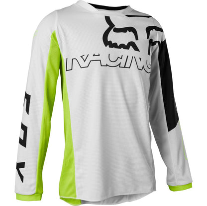 Polera Moto Niño 180 Skew Amarillo Fox polera moto fox motocross