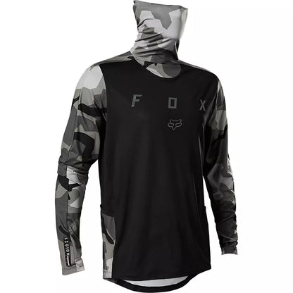 Polera Moto Ranger Drive Camo Negro Fox polera moto fox motocross