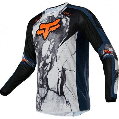 Polera Moto 180 Karrera Azul/Gris Fox