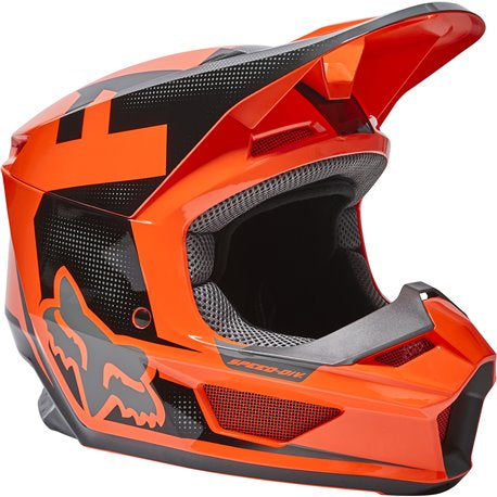 Casco Moto Niño V1 Dier Ece Naranjo Fox | Casco Moto Fox casco fox racing motocross mtb
