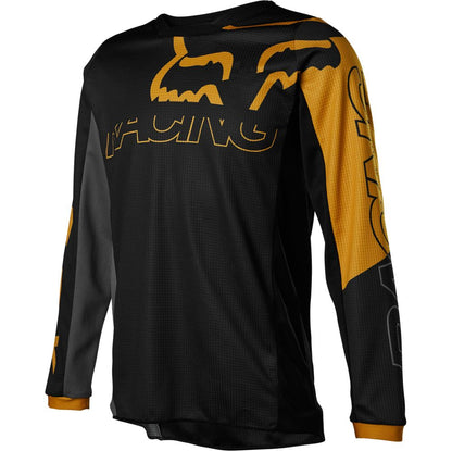 Polera Moto Niño 180 Skew Negro Fox polera moto fox motocross