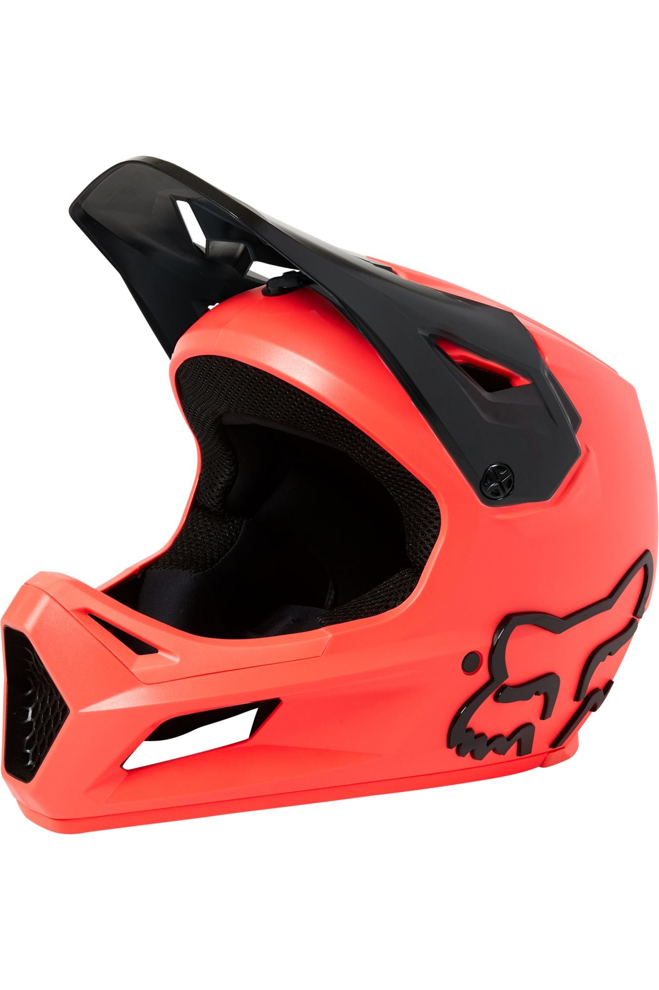 Casco Bicicleta Niño Rampage Naranjo Fox | Casco MTB Fox casco fox racing motocross mtb