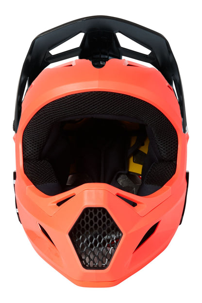 Casco Bicicleta Niño Rampage Naranjo Fox | Casco MTB Fox casco fox racing motocross mtb