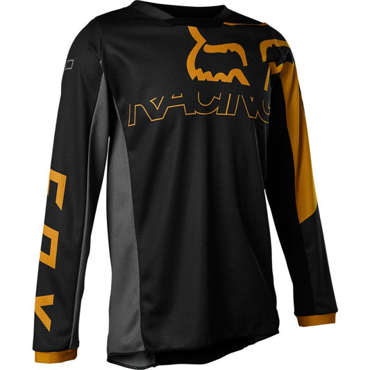 Polera Moto Niño 180 Skew Negro Fox polera moto fox motocross