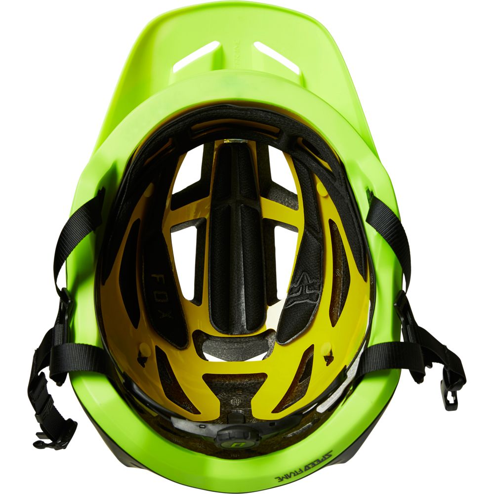 Casco Bicicleta Speedframe Mips CE Negro/Amarillo Fox | Casco MTB Fox casco fox racing motocross mtb